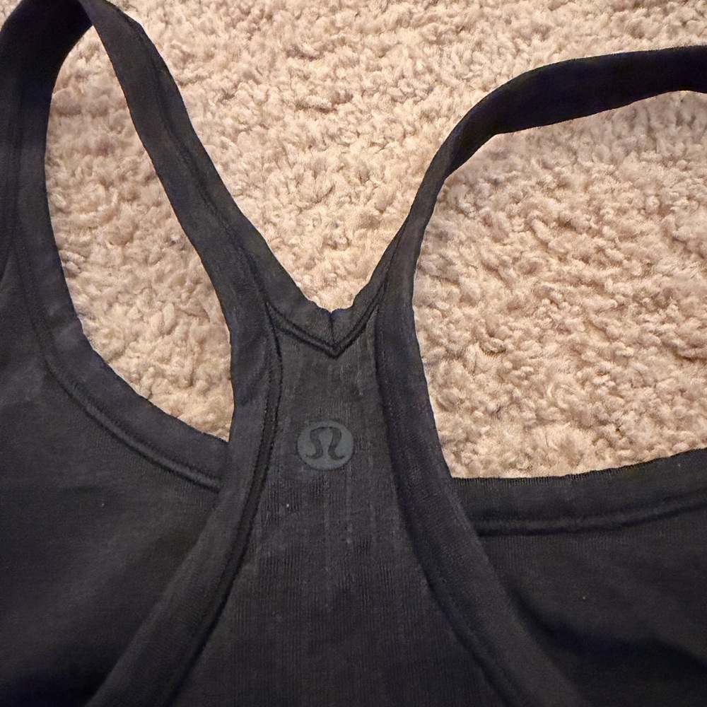 Black Women's Racerback Tank Top - Picture 4 of 4